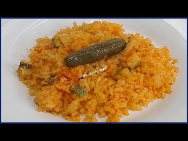 El truco para hacer ARROZ ROJO perfecto, para tu casa, negocio, fiestas, en cantidades grandes | Chef Roger Oficial