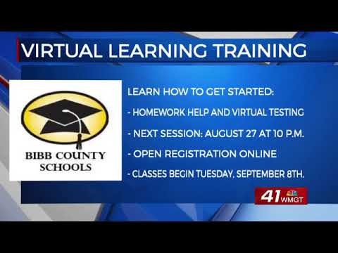 Bibb County Schools hosts parent training for virtual learning program