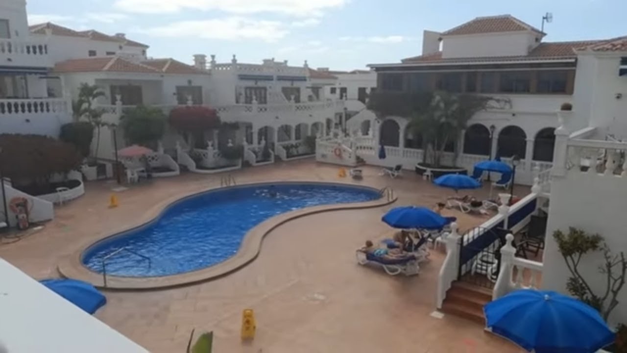 Los Cristianos Tenerife Canary Islands Royal Palm Apartments YouTube