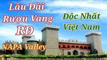 Khám Phá Lâu Đài Rượu Vang Độc Nhất Việt Nam | Tìm Hiểu Về Rượu Vang RĐ | Napa Valley | DL Đó Đây