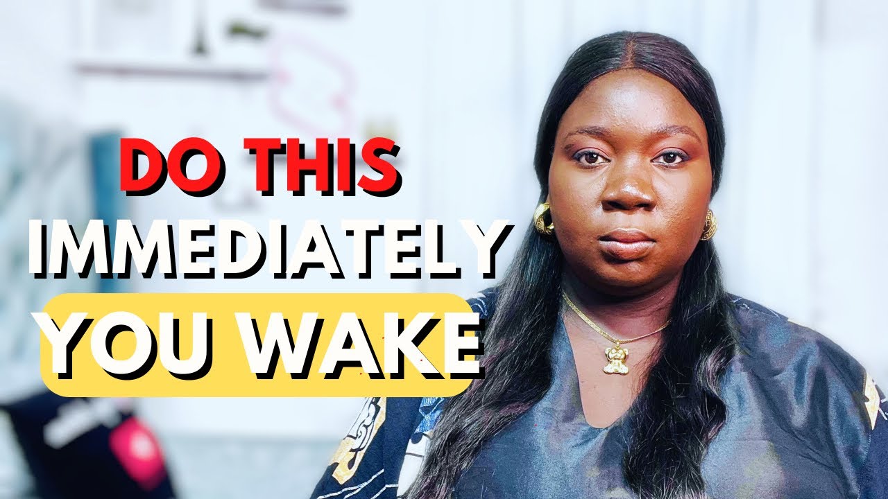 Сделайте это сразу же, как проснетесь, и посмотрите, что произойдет в тот день.