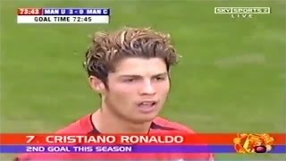 Cristiano Ronaldo vs Manchester City Home 03-04 by Hristow