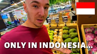 Full Supermarket Tour in INDONESIA (expensive?)