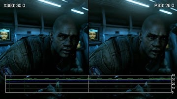 Crysis 2: Xbox 360 vs PS3 Engine Cut-Scene Frame-Rate Test