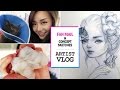 Fan mail & concept sketching // ARTIST VLOG 12