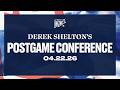 Derek Shelton - Postgame Conference 4/22/2026