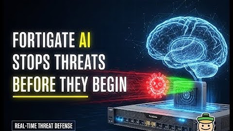 🔒 How FortiGate’s AI Stops Tomorrow’s Cyber Threats Today | Next Gen Firewall Intelligence in Action