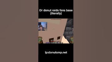 @DrDonutt  raids a fans base (literally) wait till end | #minecraft #raid #drdonut #drdonutt #clip