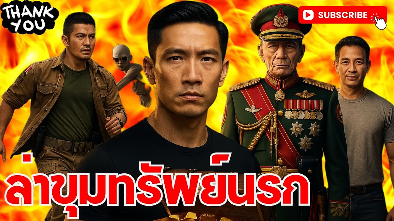เรื่อง ล่าขุมทรัพย์นรก /ลายแทงขุมทองทหารญี่ปุ่นนำทางสู่เหมืองร้างสุดนรก!สิ่งที่รออยู่ไม่ใช่แค่สมบัติ