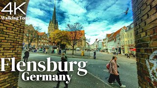 Flensburg, Germany - Walking Tour 2022 - 4K Ultra HD