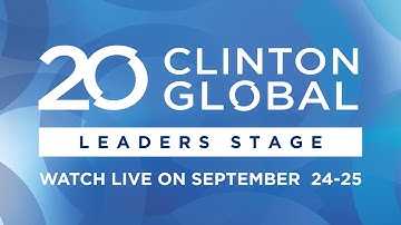 Leaders Stage: Bold Solutions for Effective Philanthropy | #CGI2025