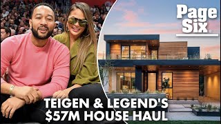 Inside Chrissy Teigen and John Legend’s $57M real estate portfolio | Page Six Celebrity News