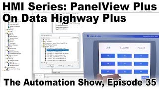 PanelView Plus On Data Highway Plus to ControlLogix, SLC-500, & PLC-5 screenshot 3