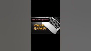 Responsive Navigation Bar | Responsive Design | #html #css #javascript #shorts #shortvideo