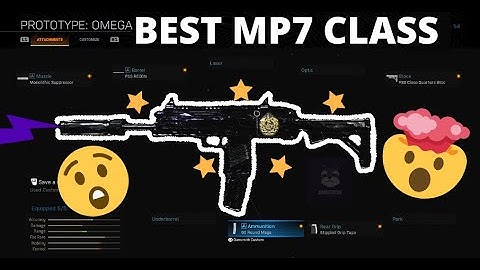 Best WARZONE Loadout For Controller Players * MP7 Class Explained * PROTOTYPE OMEGA * Purple Bullets