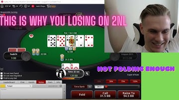 2NL Play and Explain on Pokerstars - easy guide how to win in online poker 🔥🔥🔥