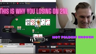 2NL Play and Explain on Pokerstars - easy guide how to win in online poker 🔥🔥🔥