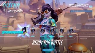 Widowmaker on Temple of Anubis - Overwatch Low Gravity
