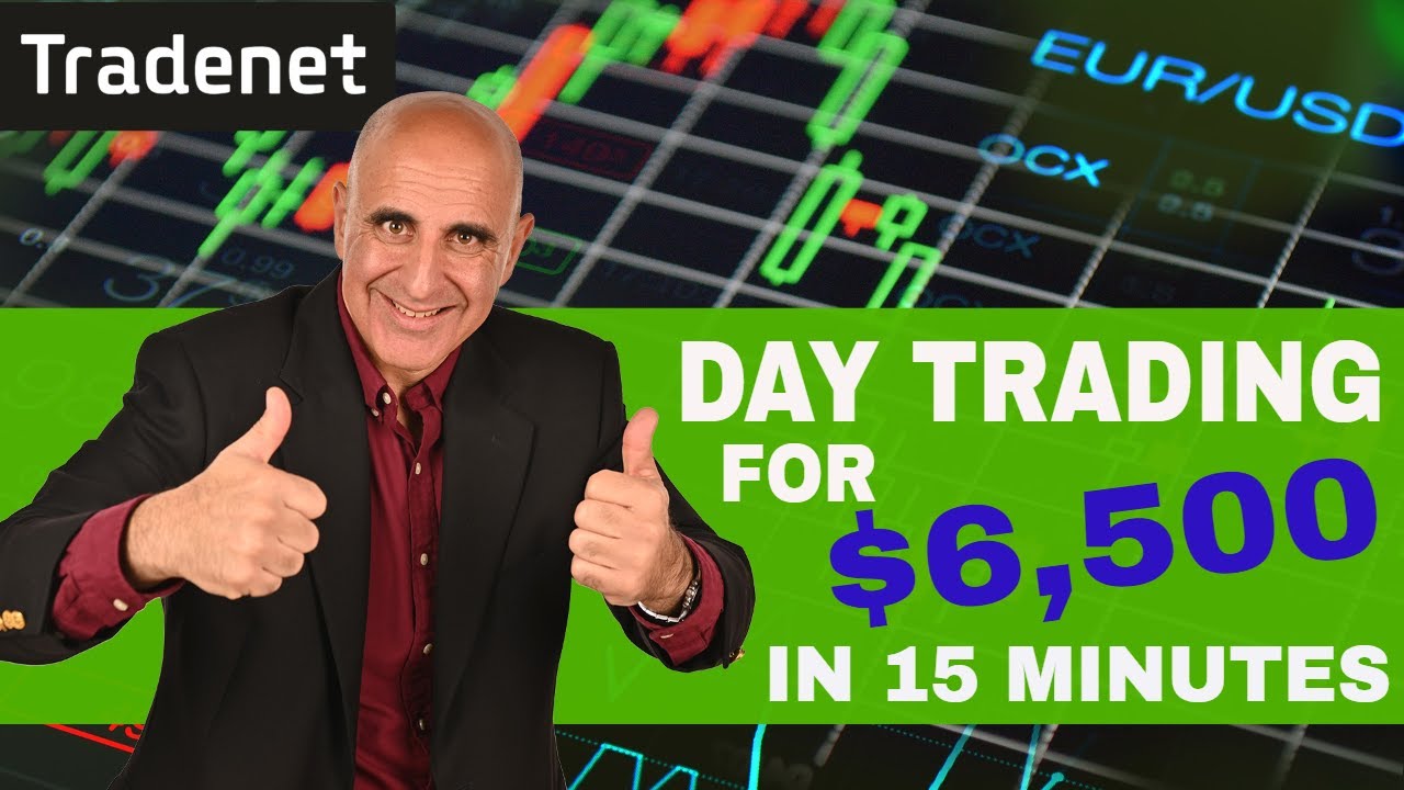 Live Day Trading for $6,500 in 18 minutes - Meir Barak