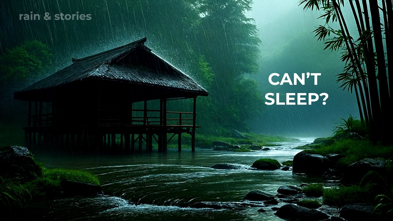 INTENSE RAINFALL MEDITATION FOR RESTORATIVE SLEEP AND STRESS FREE SLEEP GUARANTEED