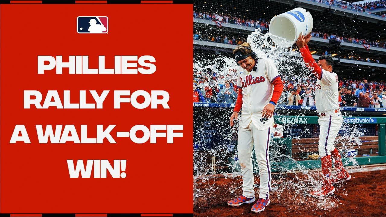 Ring the Bell! Phillies WALK IT OFF with a rally in the bottom of the 9th!