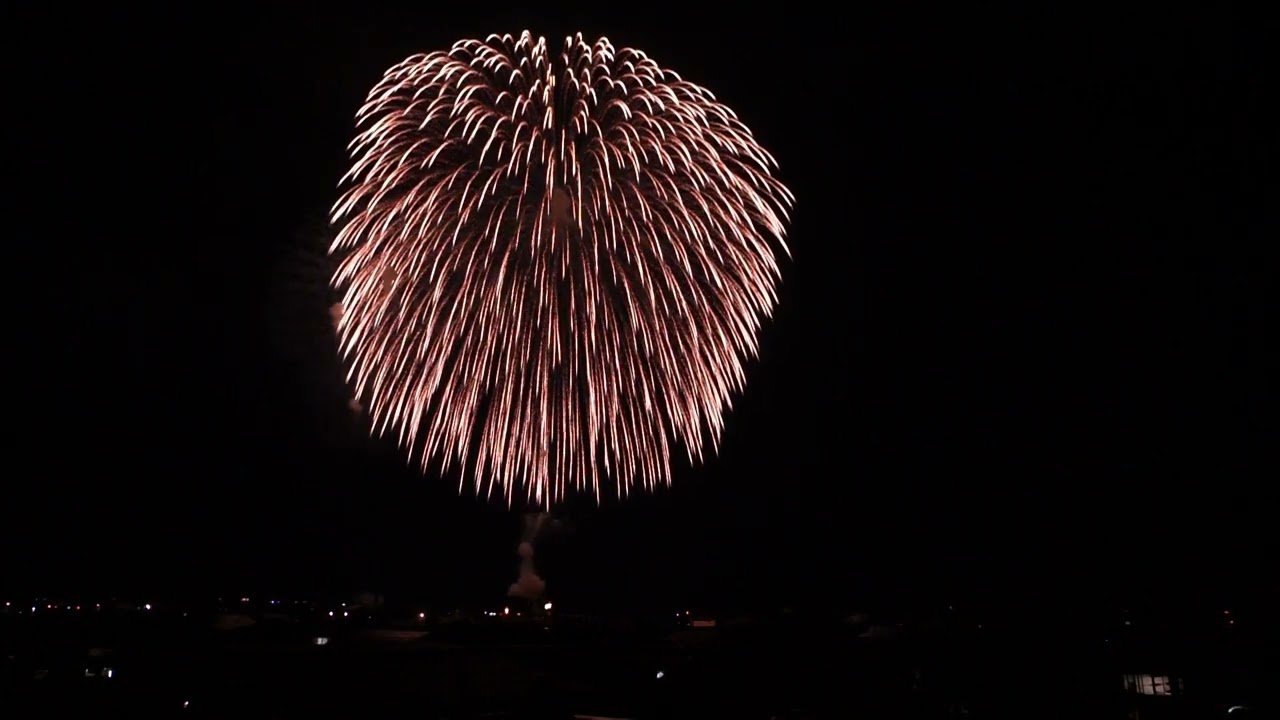 長岡花火 祝2万再生】 長岡花火2022 8月2日 正三尺玉2発 Nagaoka Fireworks