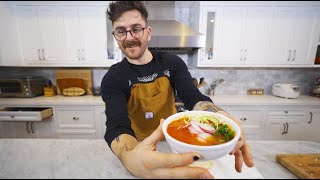 i made pozole rojo (mexican soup)