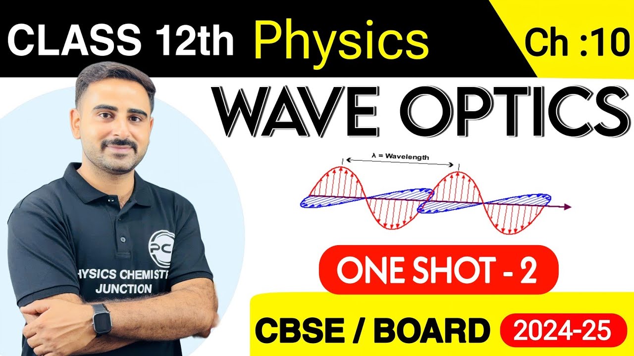 WAVE OPTICS in 1 Shot | Part-2 | Physics Class 12th | Boards/JEE/NEET ...