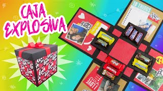 Caja explosiva con dulces ♥ ¡Regalo SORPRESA para tu novio / mejor amiga! -  YouTube