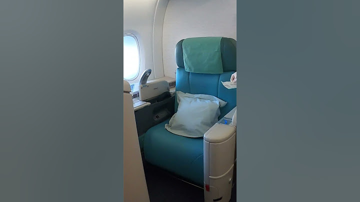 대한항공 퍼스트 클래스 탑승 A380 Korean Air first class : Sydney to Seoul