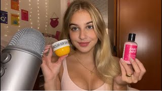 ASMR FAST Tapping and Haul | Whispering