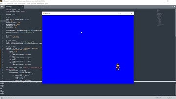 Hướng dẫn Python cơ bản - Tạo chuyển động cho nhân vật Phần 2