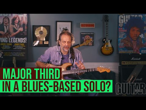 Using the Major Third in a Blues-Based Solo with Andy Aledort