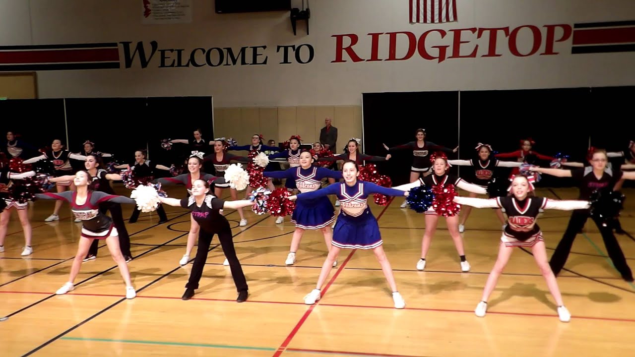 RMS, FMS and CKMS Middle school cheer expo 2016 Footloose