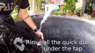 How to wash a BCD
