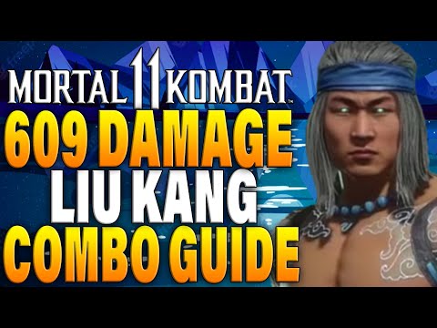 Mortal Kombat 11 Liu Kang Combos - MK11 Liu Kang Combo Tutorial - Daryus P