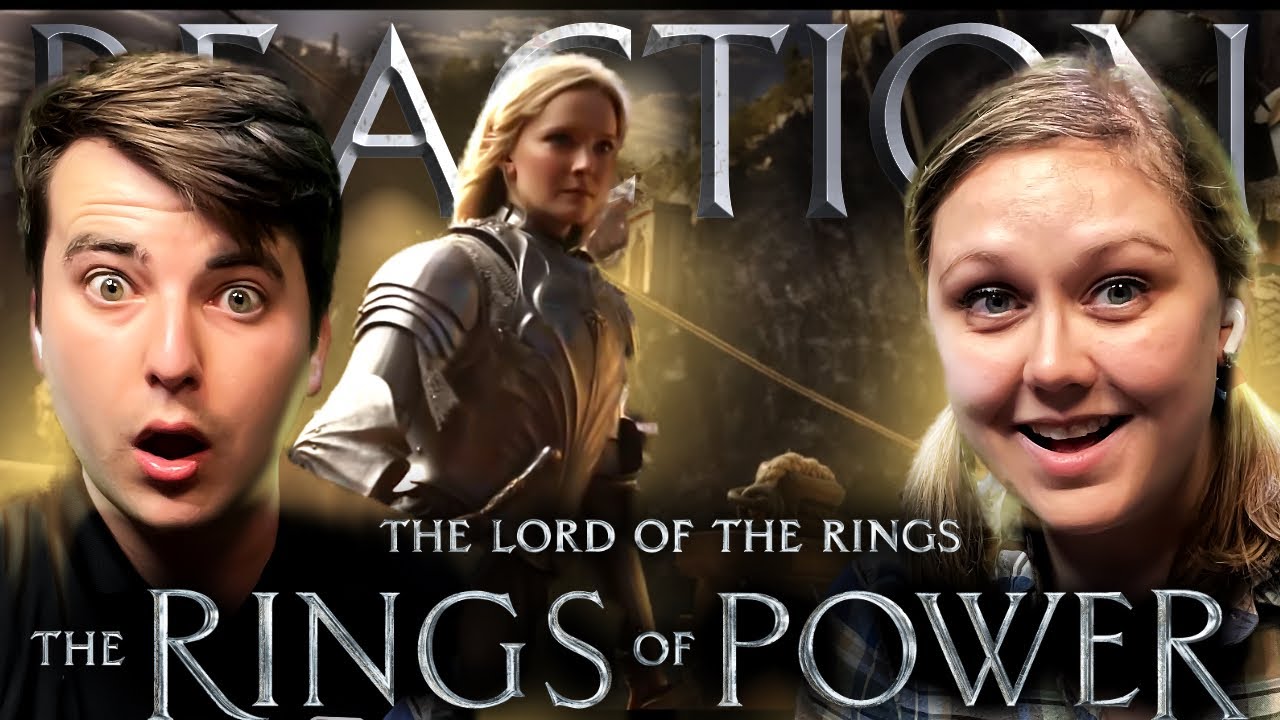 The Lord of the Rings: The Rings of Power - Official Trailer REACTION!!