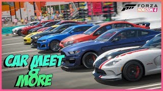 Forza Horizon 4 CAR MEET & MORE!