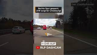 Wenn du meinst, für Recht und Ordnung sorgen zu müssen 😇 | RLP Dashcam | #shorts