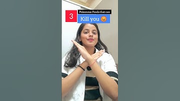 Top 3 Poisonous foods that can kill you #healthyfood #guthealth #healthymeals #diet  #whatieatinaday