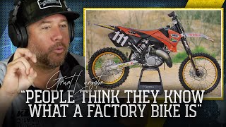 'Most people think they know'  Grant Langston explains what a factory motocross bike really is...