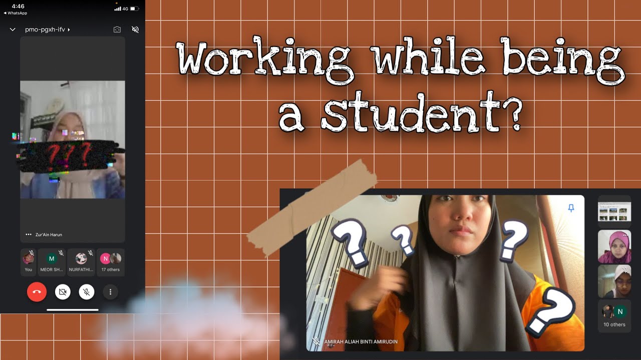 Vlog #4 : Study While Working | Online Class | Student’s Life - YouTube