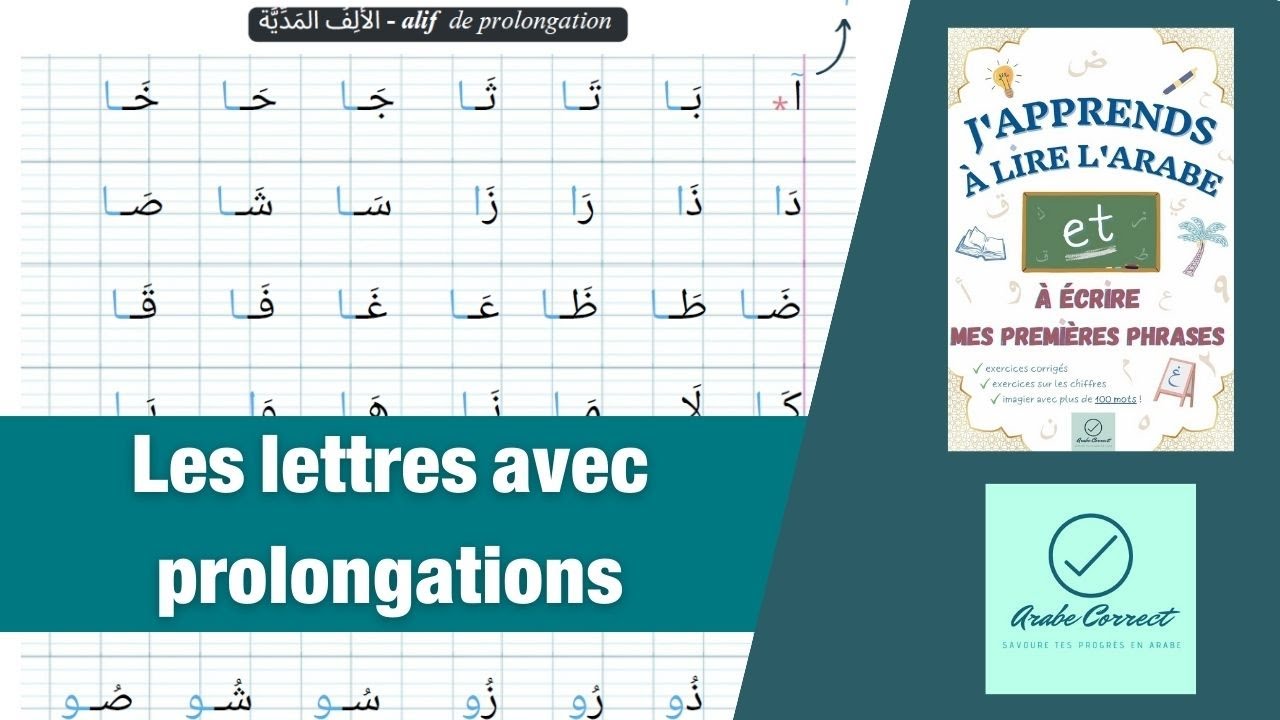 Les lettres avec prolongations (voyelles longues) - J'apprends à lire l