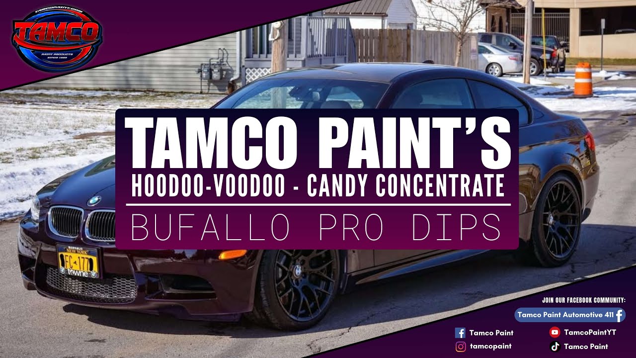 Tamco Paint's Custom Candy - HooDoo-VooDoo - Candy Concentrate painted by Bufallo Pro Dips