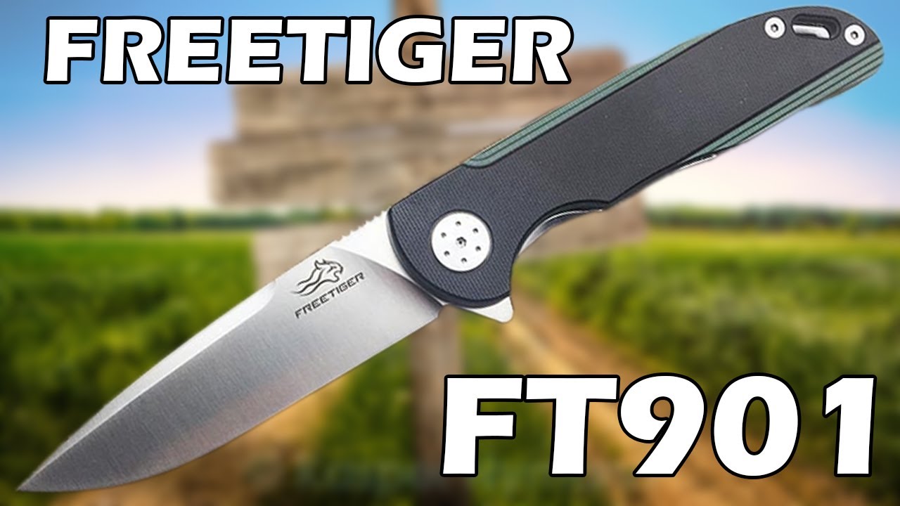 Складной Нож с Алиэкспресс FREETIGER FT901.  нож из Китая EDC .