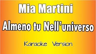 Mia Martini -  Almeno tu nell'universo (Versione Karaoke Academy Italia)