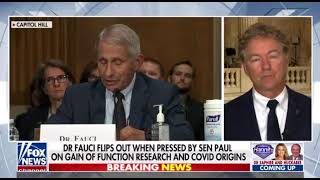 Rand Paul Says That He Will Be Asking DOJ For A Criminal Referral For Fauci For Lying To Congress