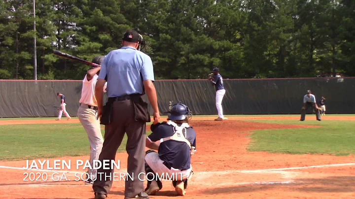 Jaylen Paden RHP 2020 Ga. Southern Commit