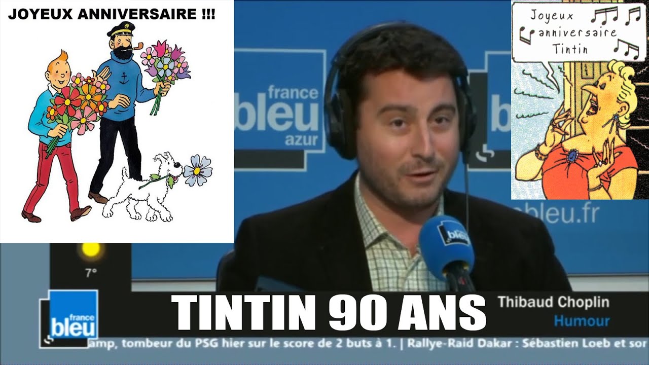 90 Ans Joyeux Anniversaire Tintin