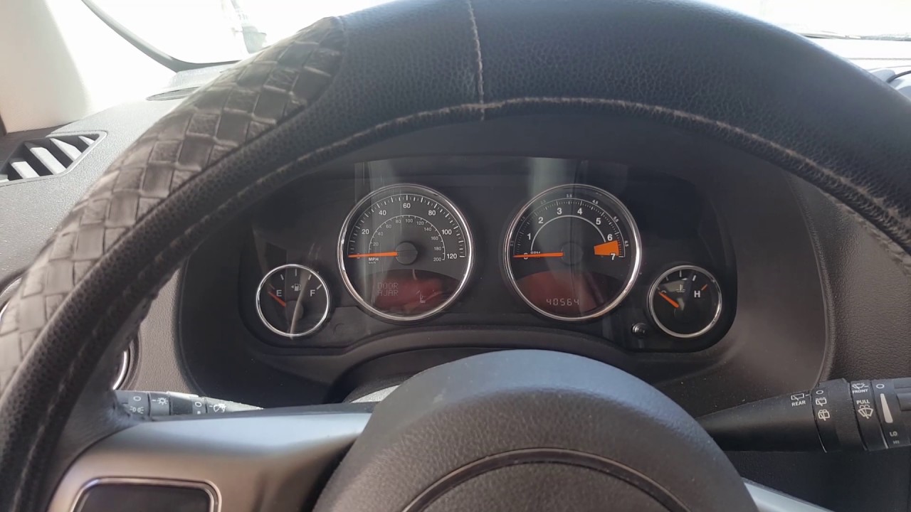 2015 Jeep Patriot Oil Light Reset